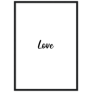 Love - Framed Poster